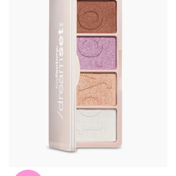Toyfactory Makeup | Toy Factory/Dreamset One Serum Palette Highlighter NEW - Picture 1 of 6